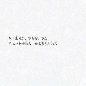 ​讽刺自己爱错人的句子（爱错了人要放手的句子）