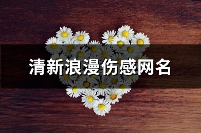 ​清新浪漫伤感网名(437个)