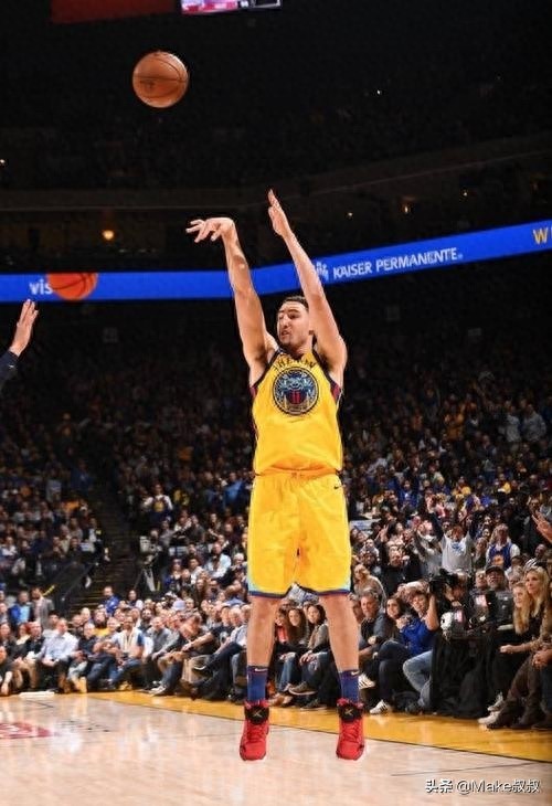 美国职篮最佳射手，五年三冠的功勋球员：克莱.汤普森