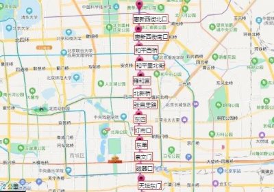 ​北京地铁5号线所有站点名称