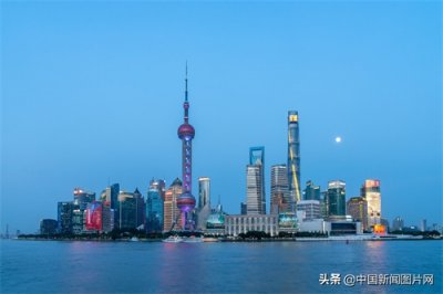 ​上海外滩陆家嘴 夜景璀璨