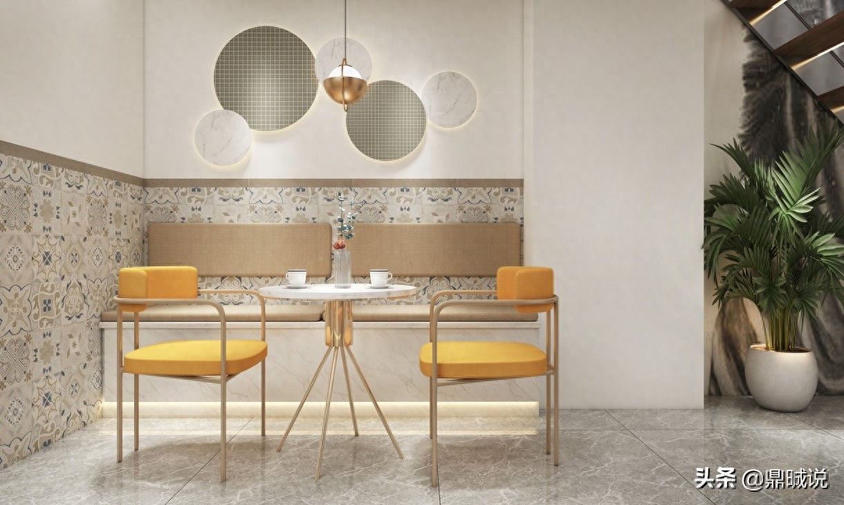 甜美温馨甜品店铺装修设计效果图 明快色调充满活力