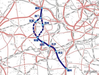 ​呼南高铁河南、湖北段推进情况，宜昌至常德线路方案获得支持
