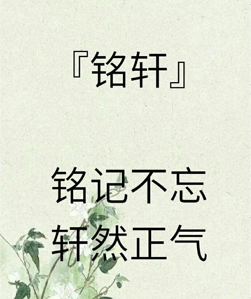 好听洋气有内涵，前途似锦朗朗上口的男孩名字